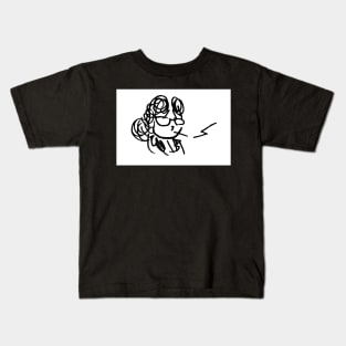 Smoker Gal Kids T-Shirt